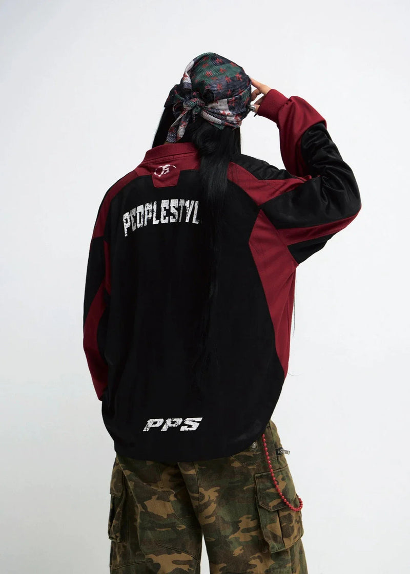 Racing Team Sport Track Sweatshirt