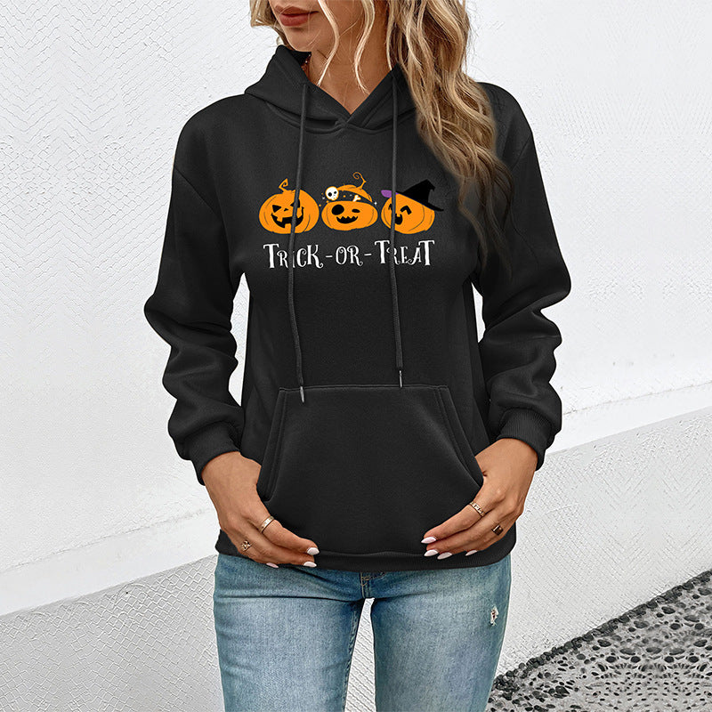 Autumn Clothing Halloween Printed Sweatshirt