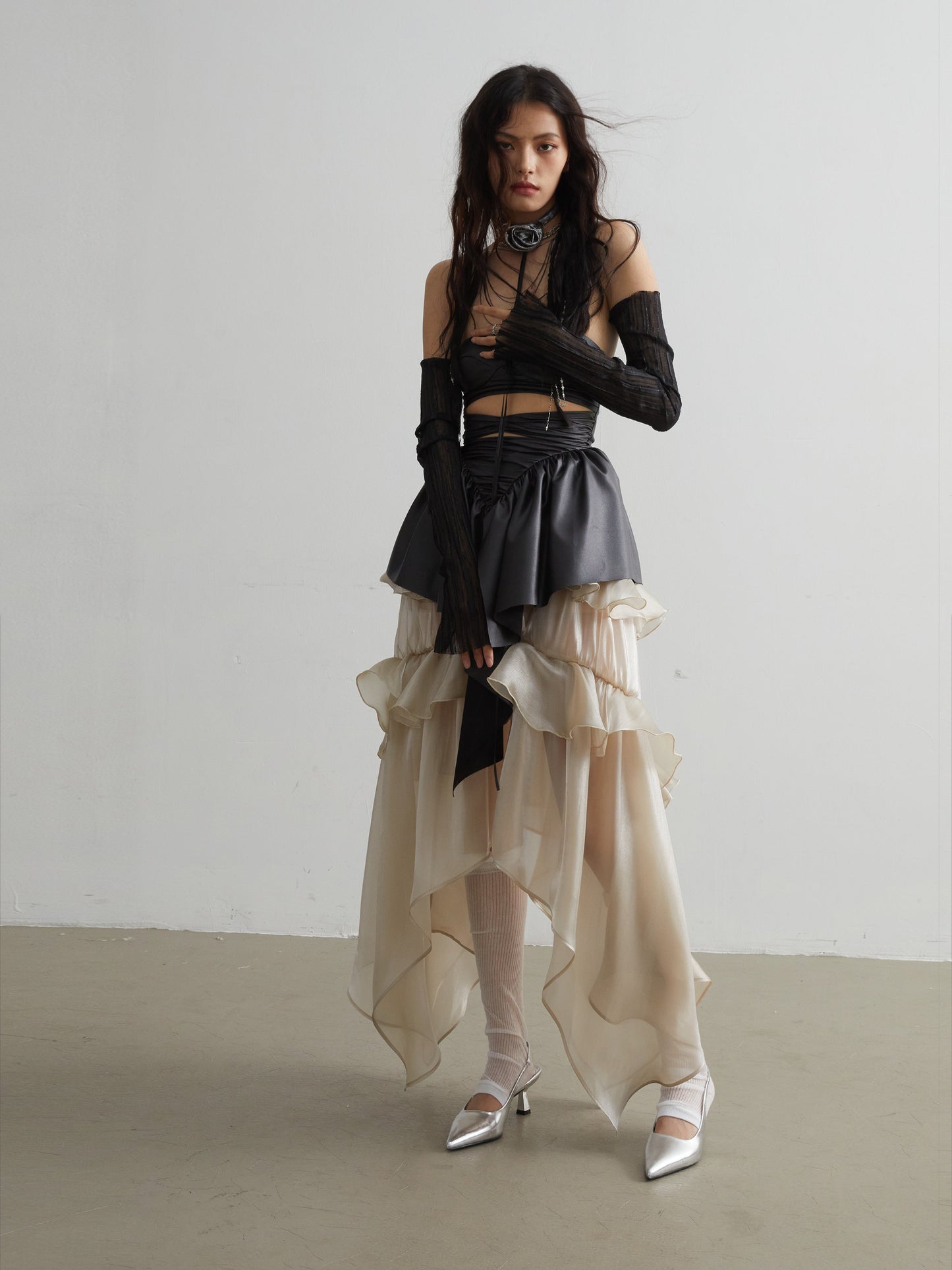 Goldfish Ruffle Skirt