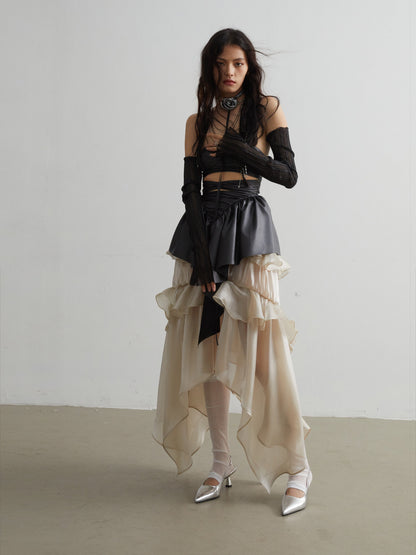 Goldfish Ruffle Skirt