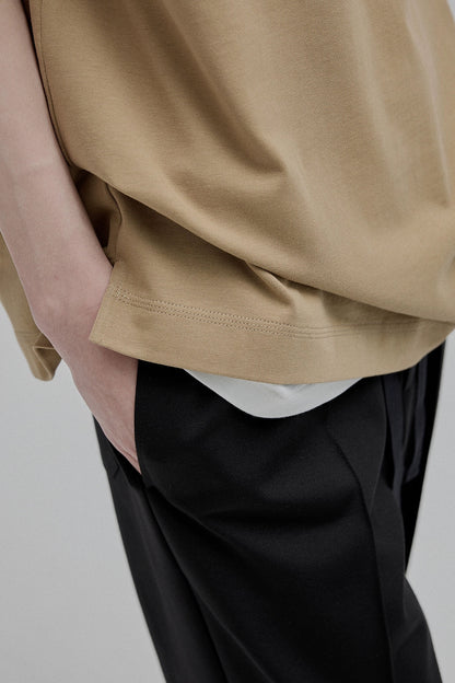 Lace-up Straight Full/short Pants