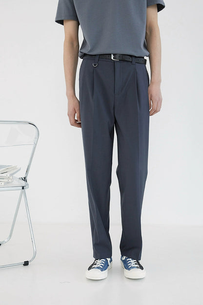 Double-pleated Comfort Dress Pants