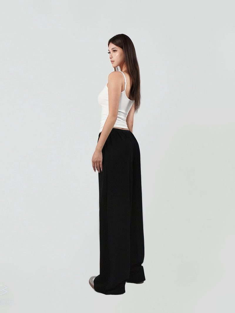 Floor-length Straight Pants