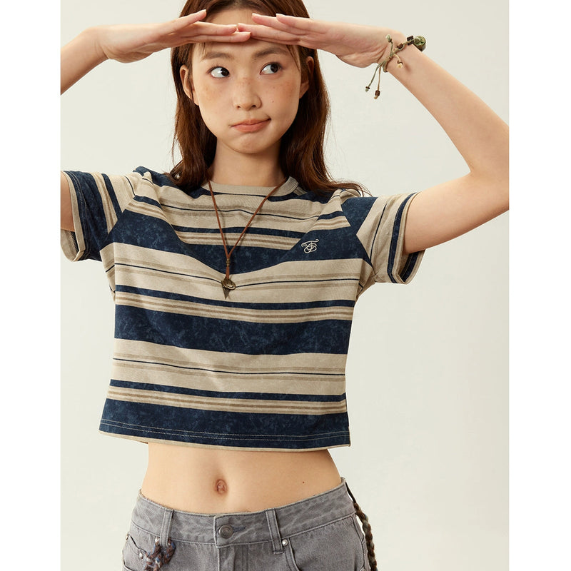 Octopusme Retro Striped T-shirt