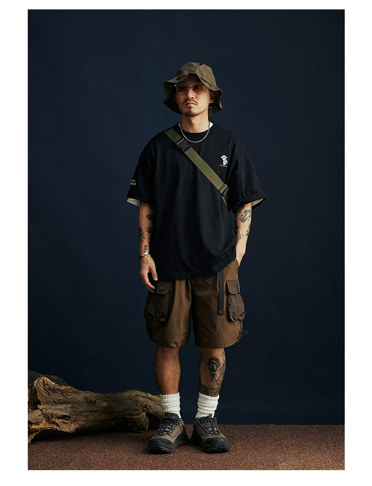 Large Pocket Cargo Shorts