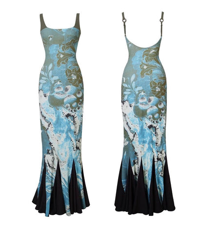 Midnight Bloom Maxi Dress