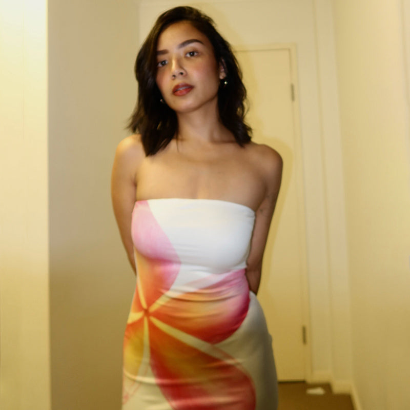 Lucia Strapless Maxi Dress