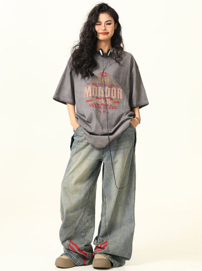 -style Fantasy Oversized T-shirt