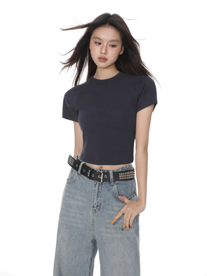 Regular Shoulder Fitted Short Sleeve T-shirt