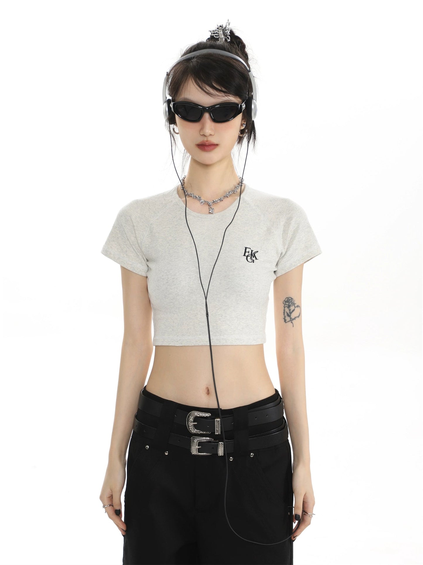 Embroidered Short Sleeve T-shirt