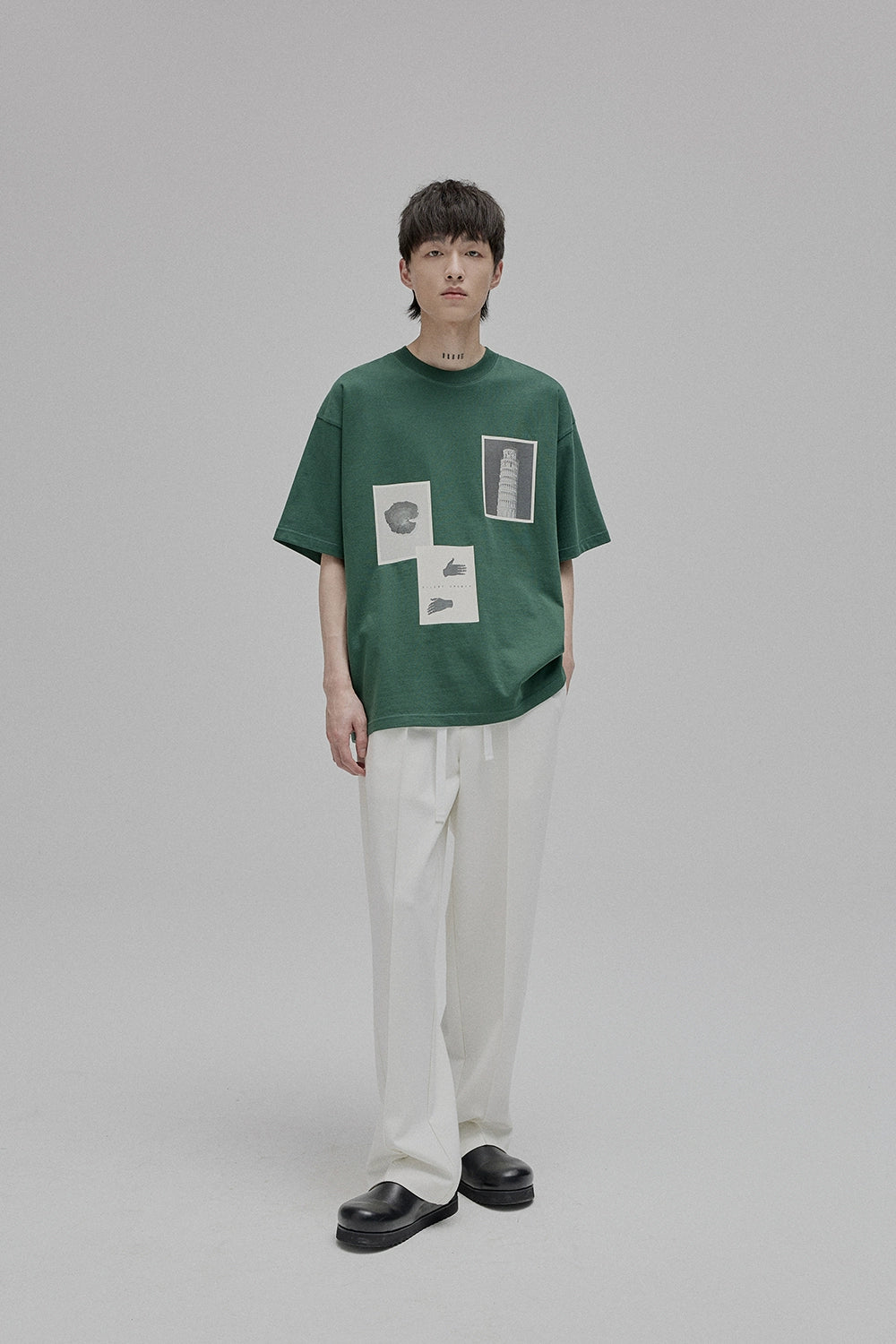 Lace-up Straight Full/short Pants