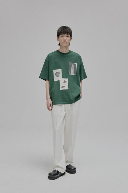 Lace-up Straight Full/short Pants
