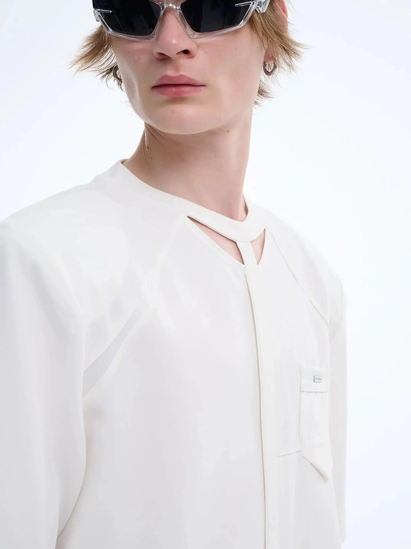 Modern Structured Layer T-shirt