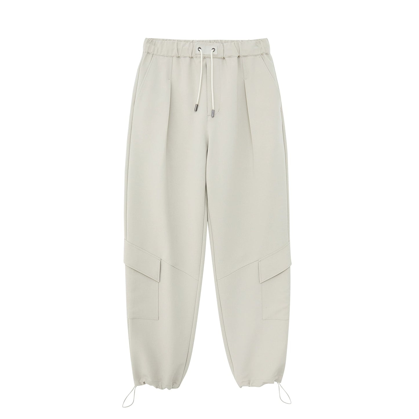 Draping Drawstring Cargo Pants