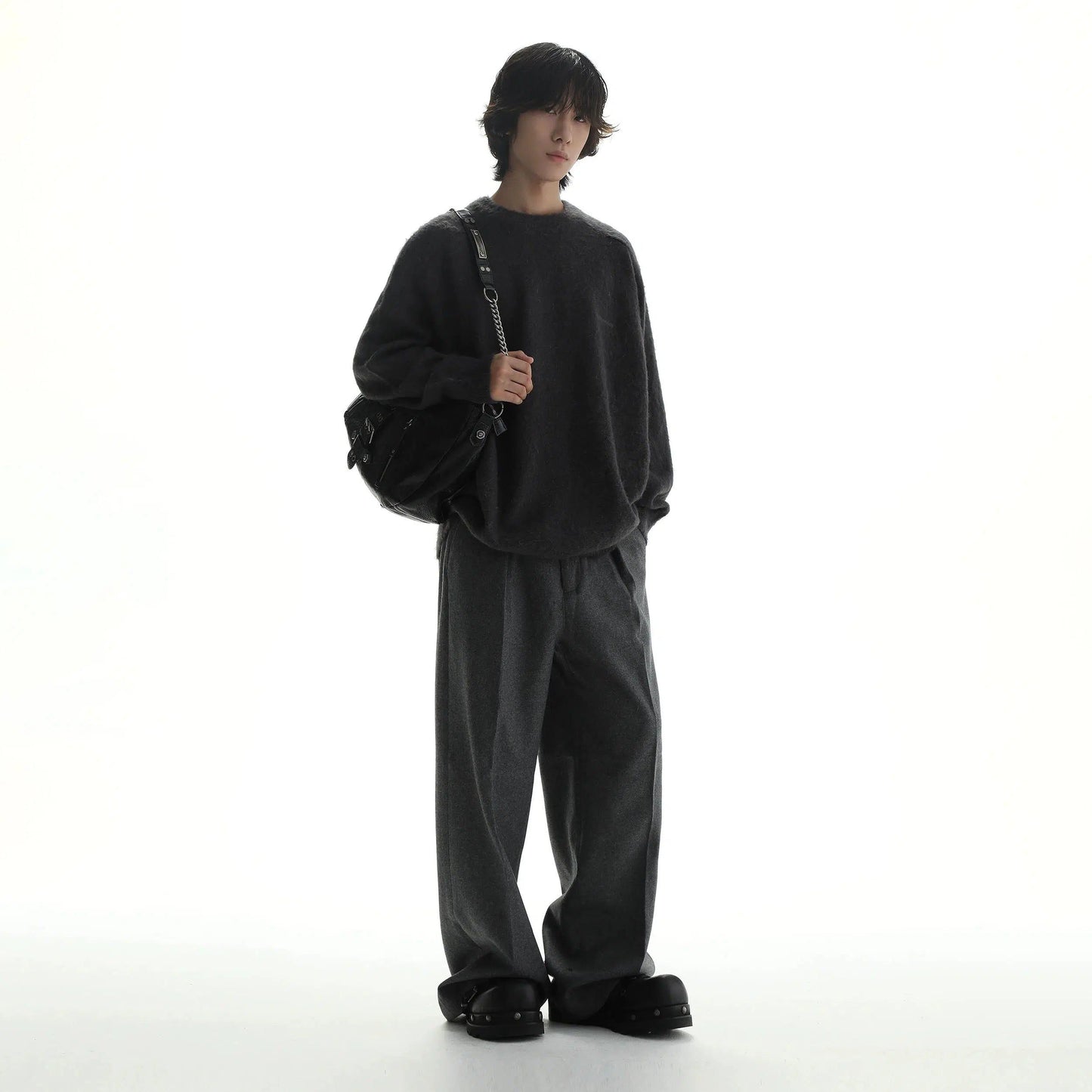 Loose Fit Mohair Sweater