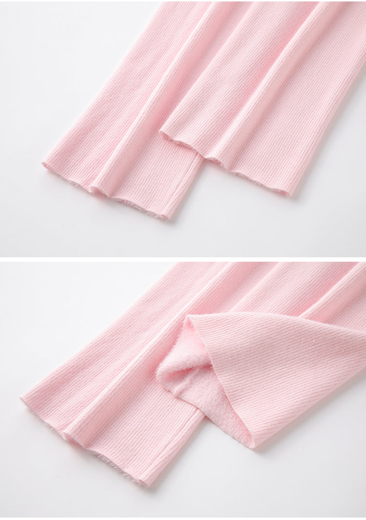 Seanna Ribbed Fleece-lined Pants