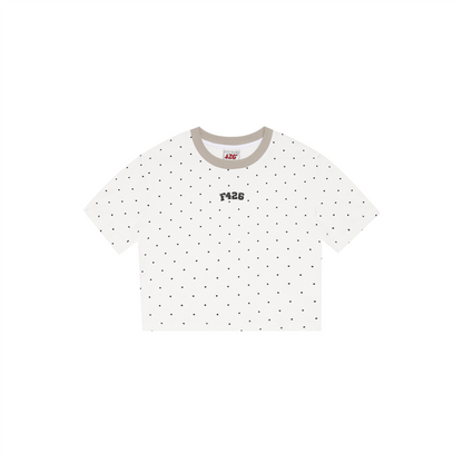 Polka Dot T-shirt in Summer Street Style