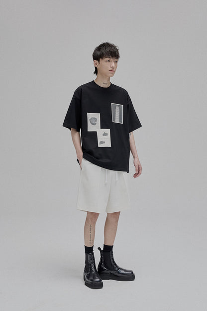 Lace-up Straight Full/short Pants