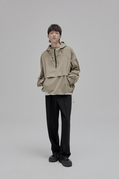 Lace-up Straight Full/short Pants