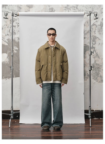 Straight-cut Oversized Crew Neck Sweater