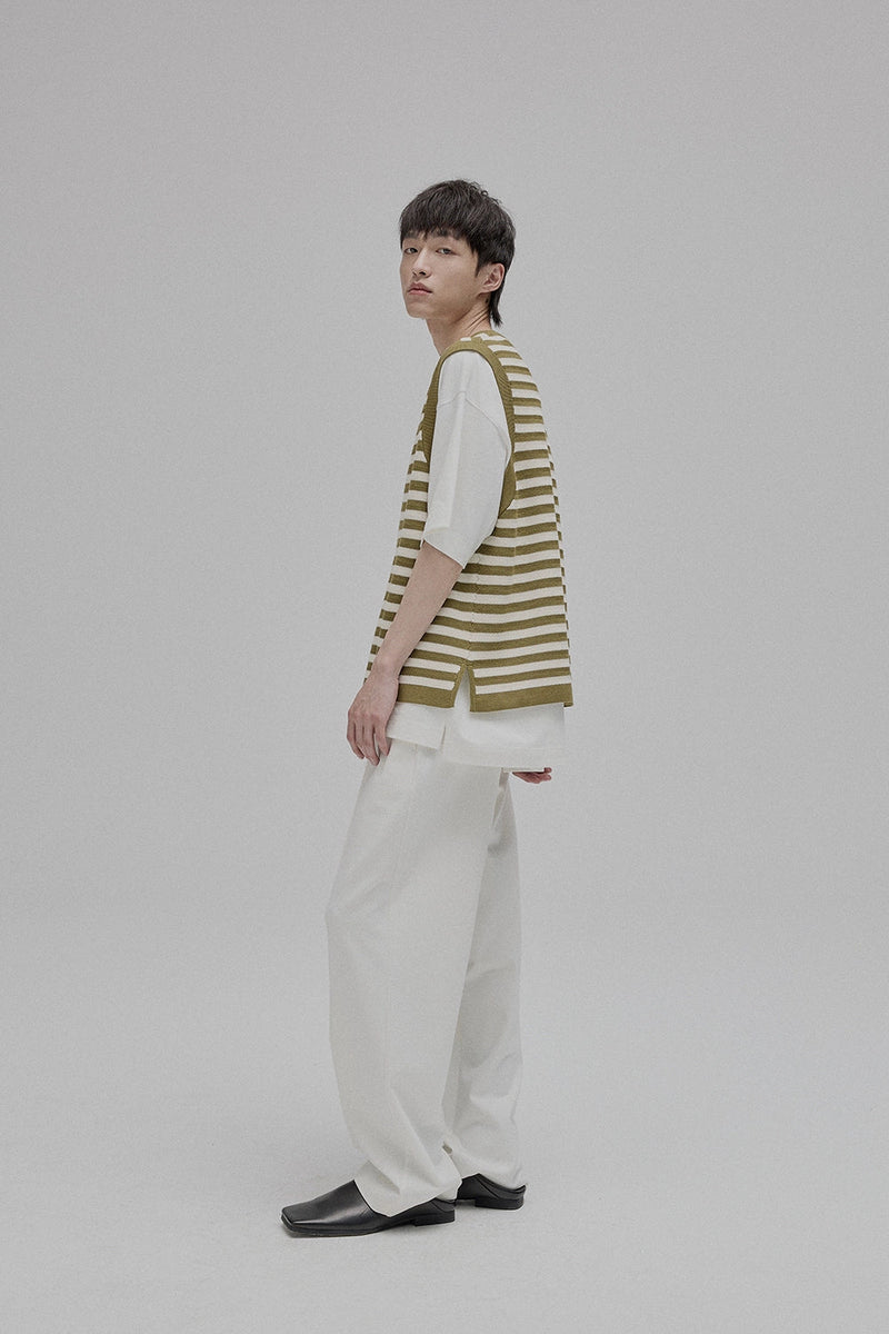 Lace-up Straight Full/short Pants