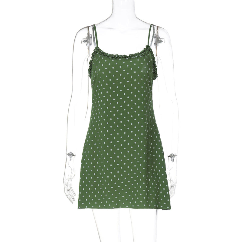 Rosella Polka Dot Mini Dress