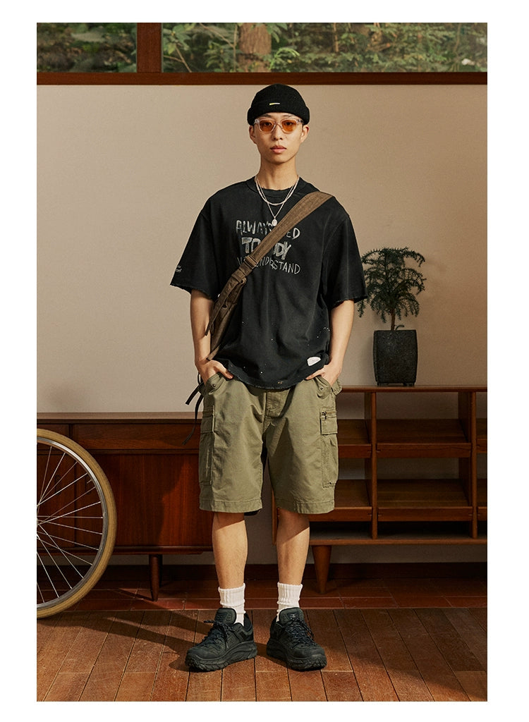 Zippered Pocket Shorts