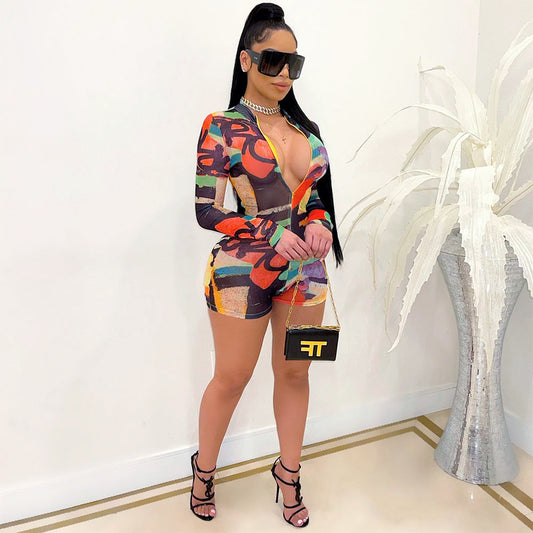 Clothing Digital Printing Jumpsuit