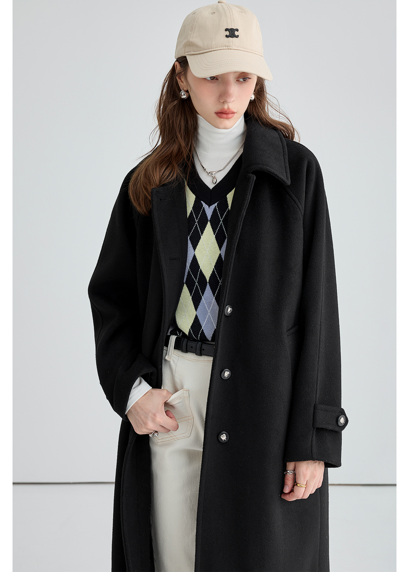 Winter Woolen Down Coat