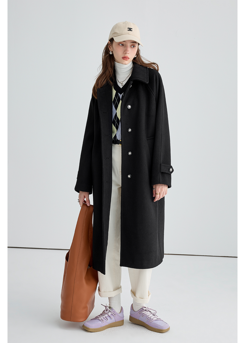 Winter Woolen Down Coat
