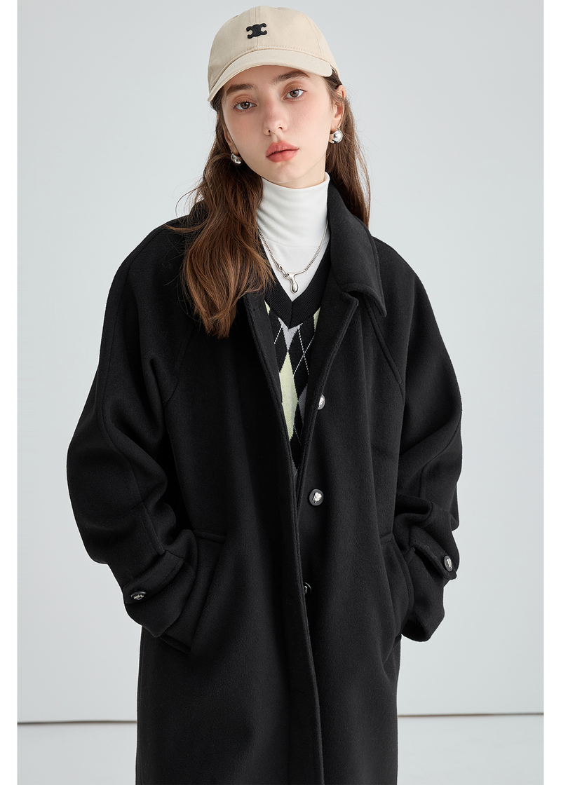 Winter Woolen Down Coat