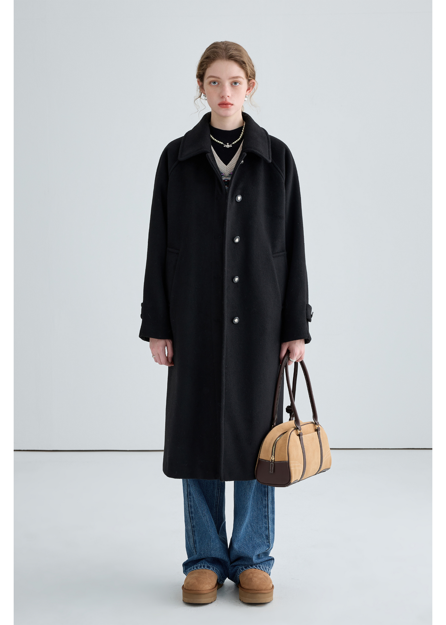 Winter Woolen Down Coat