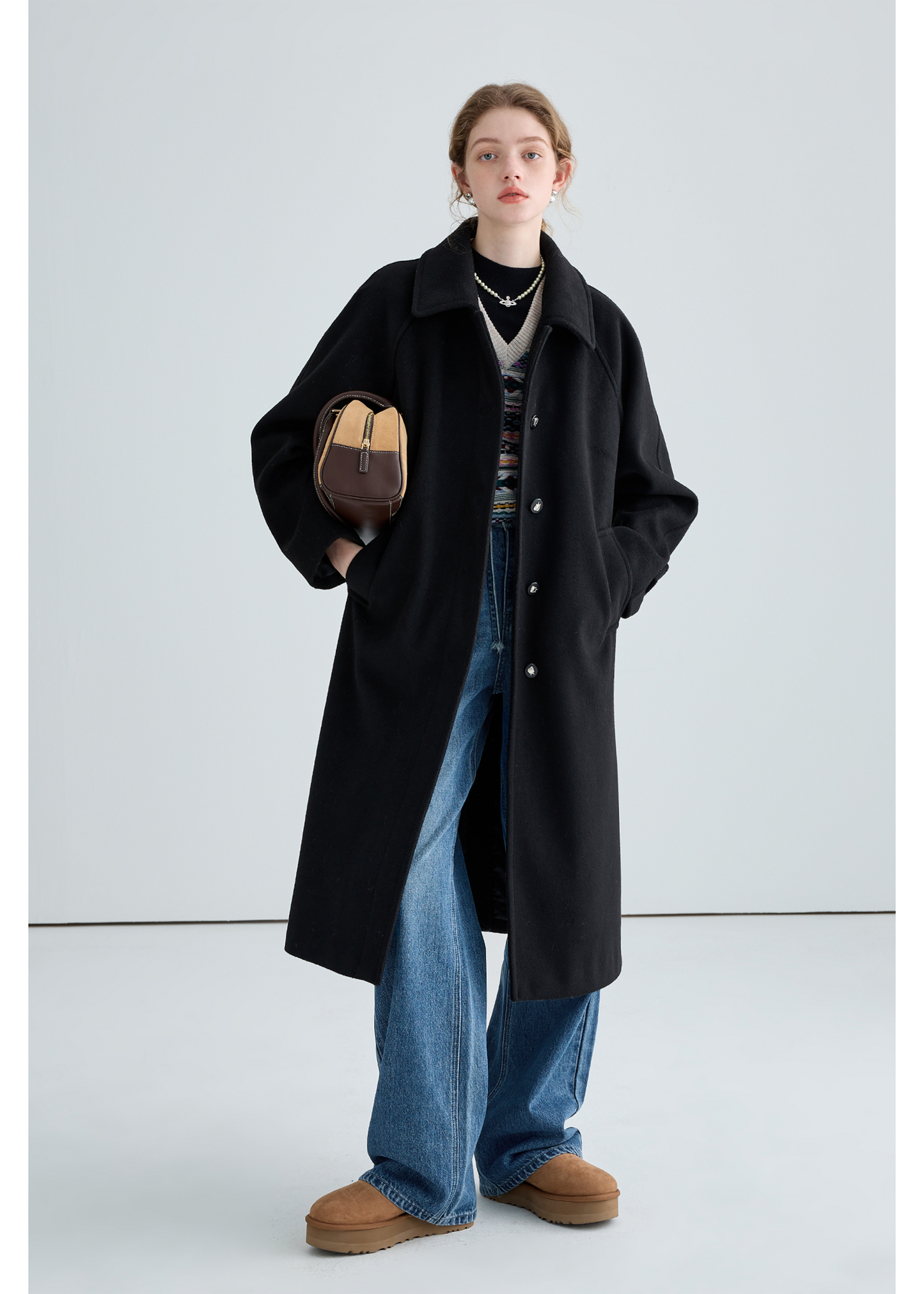 Winter Woolen Down Coat