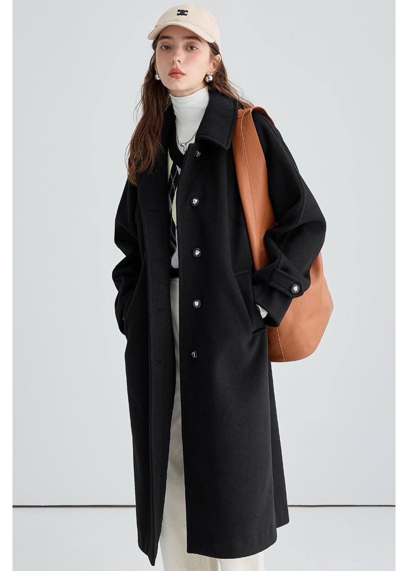 Winter Woolen Down Coat