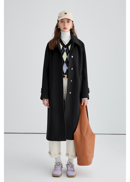 Winter Woolen Down Coat