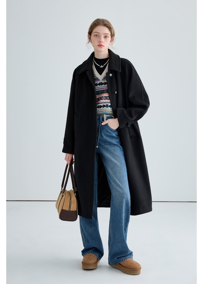 Winter Woolen Down Coat