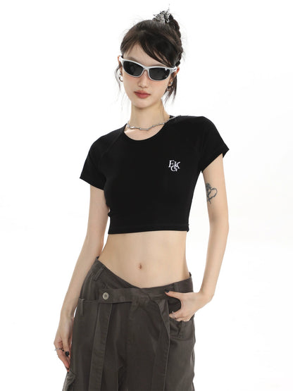 Embroidered Short Sleeve T-shirt