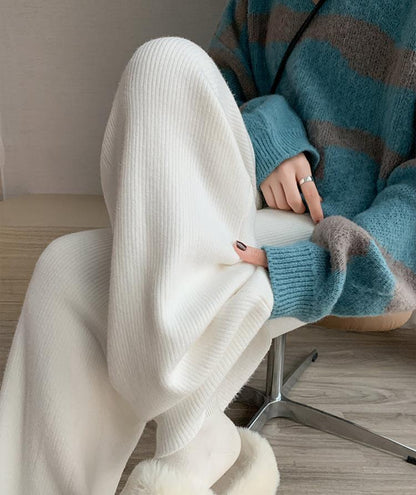 Seanna Ribbed Fleece-lined Pants