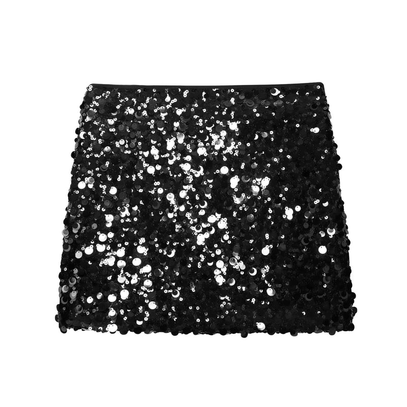 Kathia Sequin Mini Skirt