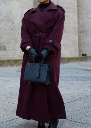Camilla Double-breasted Belted Trench Coat