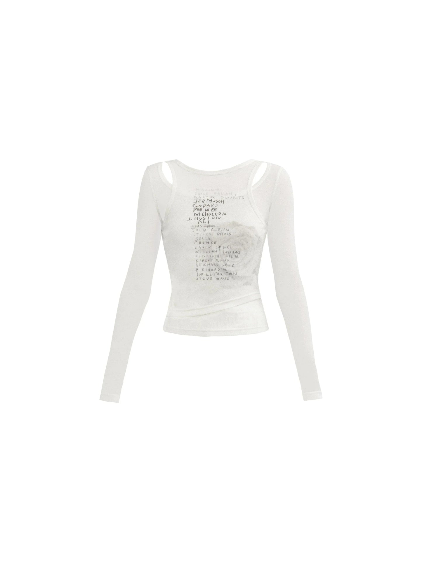 Sweet Poetry Long Sleeve Top Set-up