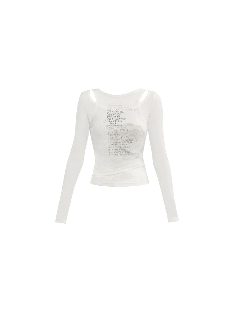 Sweet Poetry Long Sleeve Top Set-up