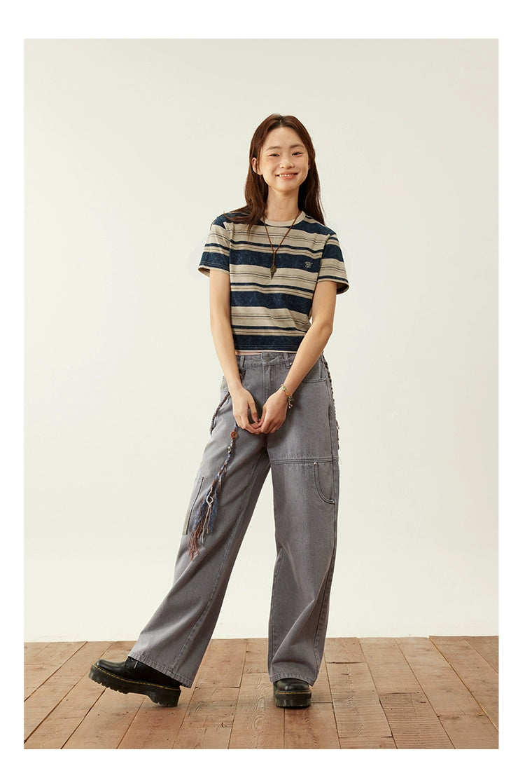 Octopusme Retro Striped T-shirt