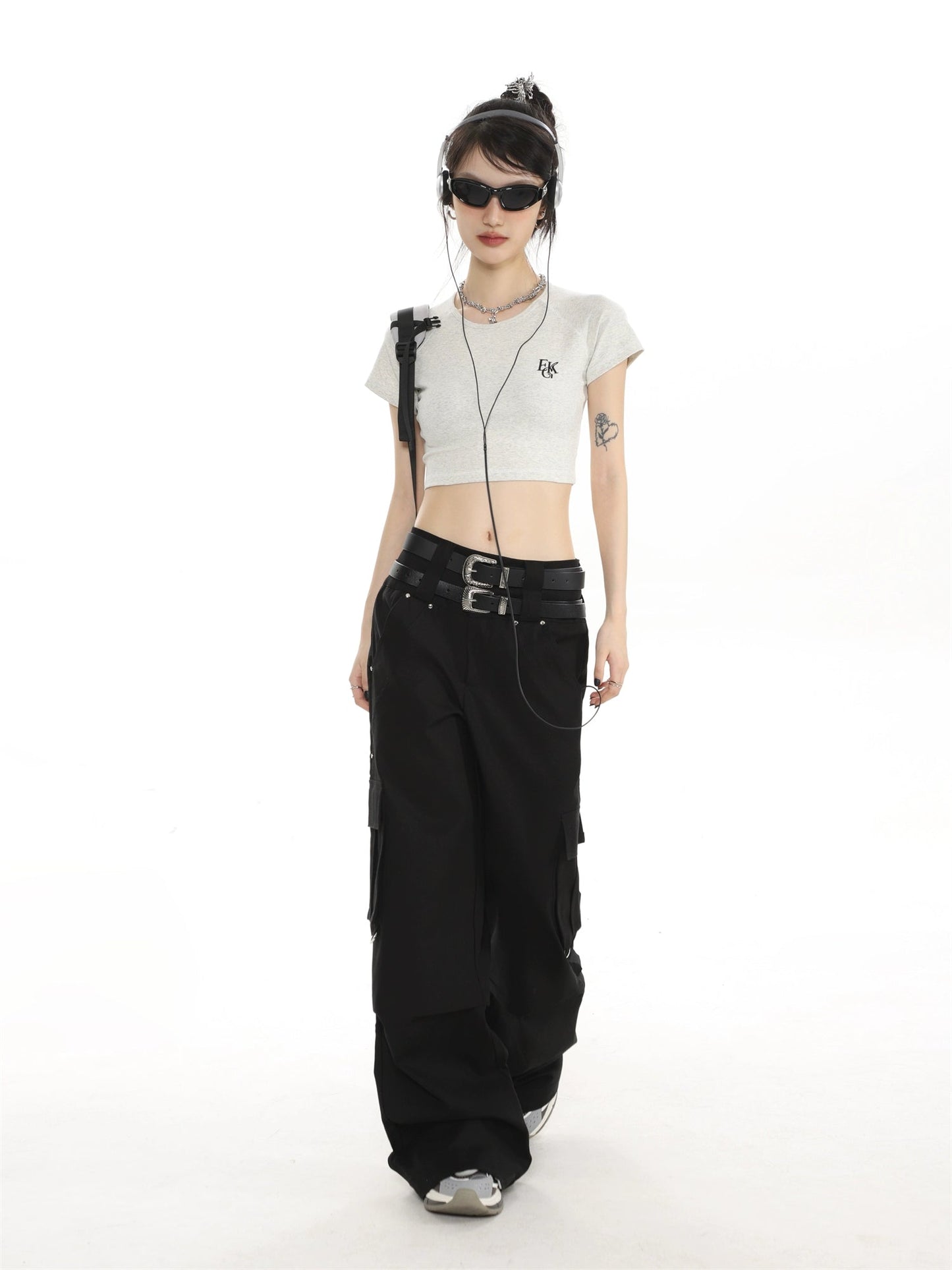 Embroidered Short Sleeve T-shirt