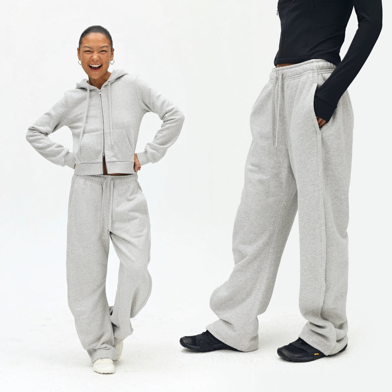 Twill Drawstring Sweatpants