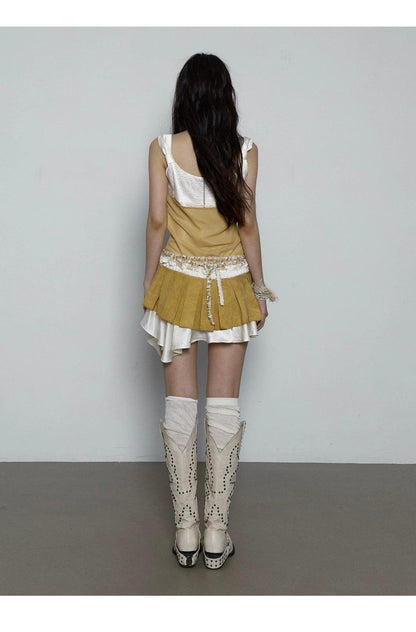 Inspired Layered Mini Dress