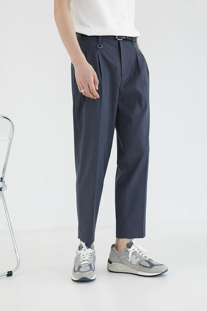 Double-pleated Comfort Dress Pants