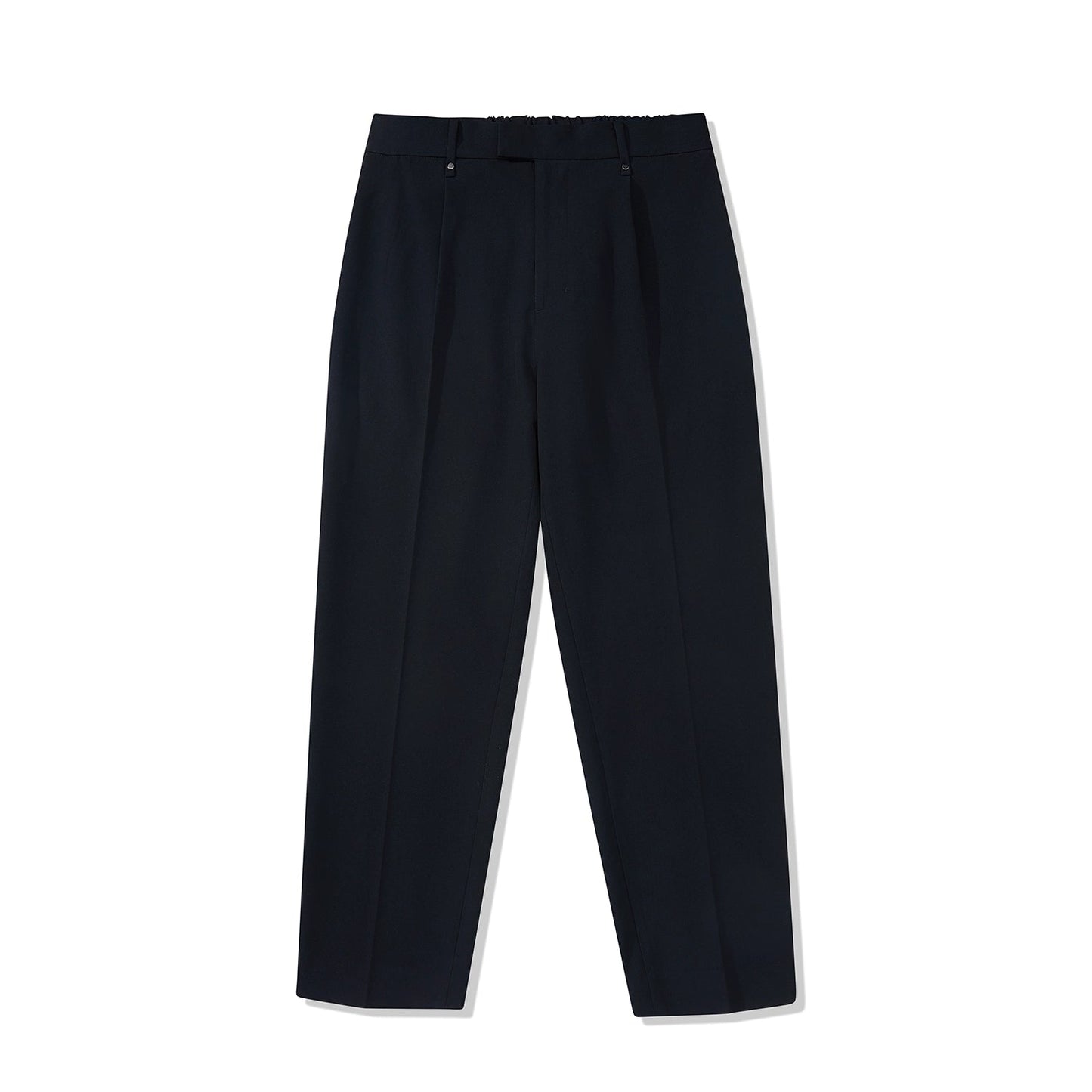 Elastic Waist Wide-leg Cropped Pants