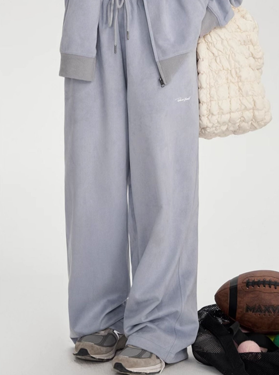 Couple's Hip Hop Stand-up Collar Pants