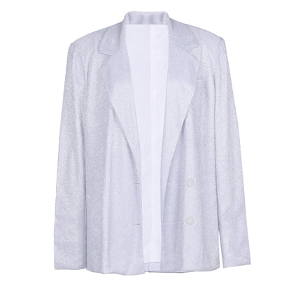 Spring Summer Clothing in Europe America Color Set Blazer Underwear Straight-leg Pants